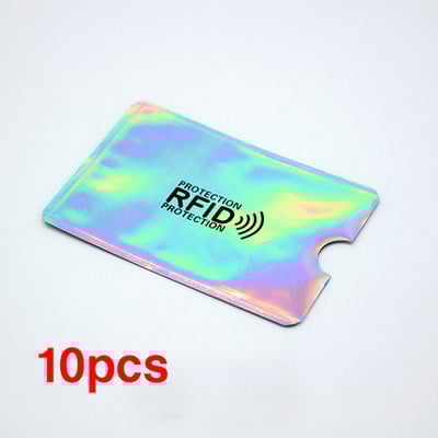 10PCS Potpuno novi visokokvalitetni anti-Rfid zaštitni čitač kartica, brava, navlaka za bankovnu karticu, zaštita ID NFC aluminijska navlaka za kreditnu karticu