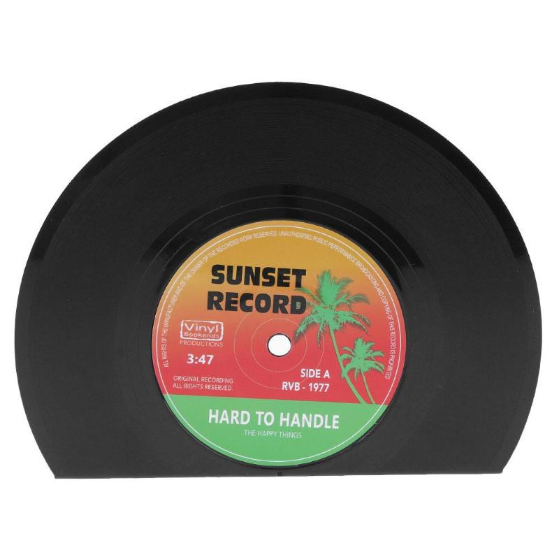 2 komada kreativnih vinilnih ploča u obliku polica za knjige Držači za školske uredske darove Stalak za stolne police u retro stilu Školski uredski pribor