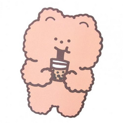 Ljupki slatki medvjed Životinja Podloga za miša Stol Velika podloga za prostirke Vodootporna Uredska dekoracija doma Podloga za šalice Protuklizna Djevojčice Dječaci Soba