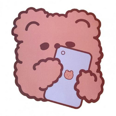 Ljupki slatki medvjed Životinja Podloga za miša Stol Velika podloga za prostirke Vodootporna Uredska dekoracija doma Podloga za šalice Protuklizna Djevojčice Dječaci Soba