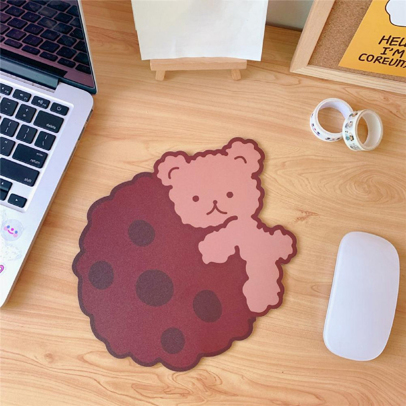 Ljupki slatki medvjed Životinja Podloga za miša Stol Velika podloga za prostirke Vodootporna Uredska dekoracija doma Podloga za šalice Protuklizna Djevojčice Dječaci Soba