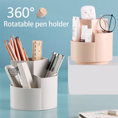 Daugiafunkcis 3 tinklelių rašiklio laikiklis darbalaukio tvarkyklės liniuotė Pieštuko laikymo kibiras Didelės talpos rašiklio laikiklis biuro raštinės reikmenų dėžutė