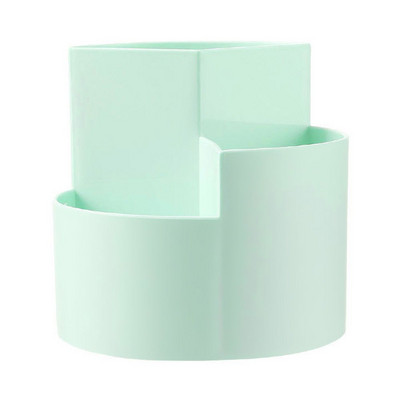 Daugiafunkcis 3 tinklelių rašiklio laikiklis darbalaukio tvarkyklės liniuotė Pieštuko laikymo kibiras Didelės talpos rašiklio laikiklis biuro raštinės reikmenų dėžutė