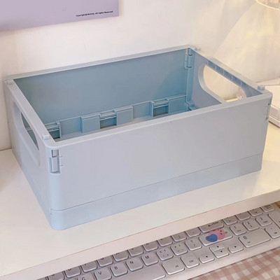 Jednostavan Macaron organizator stolnog pribora Stolni stalak za pohranu Studentski dom Sklopivi šuplji spremnik Polica za pohranu njege kože