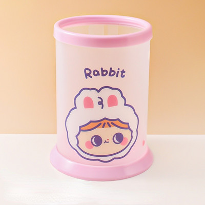 Matirani PP DIY držač za olovke Spremnik za olovke u crtanom stilu Organizator za pisaći pribor Studenti Školski uredski pribor Slatki držač za olovke