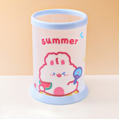 Matirani PP DIY držač za olovke Spremnik za olovke u crtanom stilu Organizator za pisaći pribor Studenti Školski uredski pribor Slatki držač za olovke