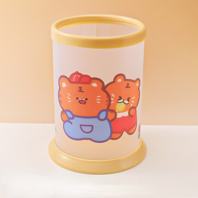 Matirani PP DIY držač za olovke Spremnik za olovke u crtanom stilu Organizator za pisaći pribor Studenti Školski uredski pribor Slatki držač za olovke