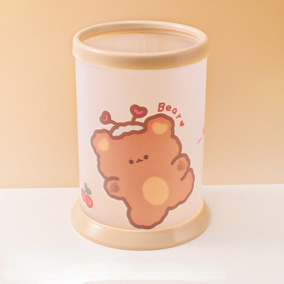 Matirani PP DIY držač za olovke Spremnik za olovke u crtanom stilu Organizator za pisaći pribor Studenti Školski uredski pribor Slatki držač za olovke