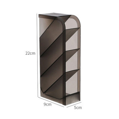 Suport pentru stilou cu inserție oblică transparentă, birou pentru student, găleată pentru pix, cutie de depozitare pentru creion de machiaj, cutie de depozitare pentru papetărie de birou