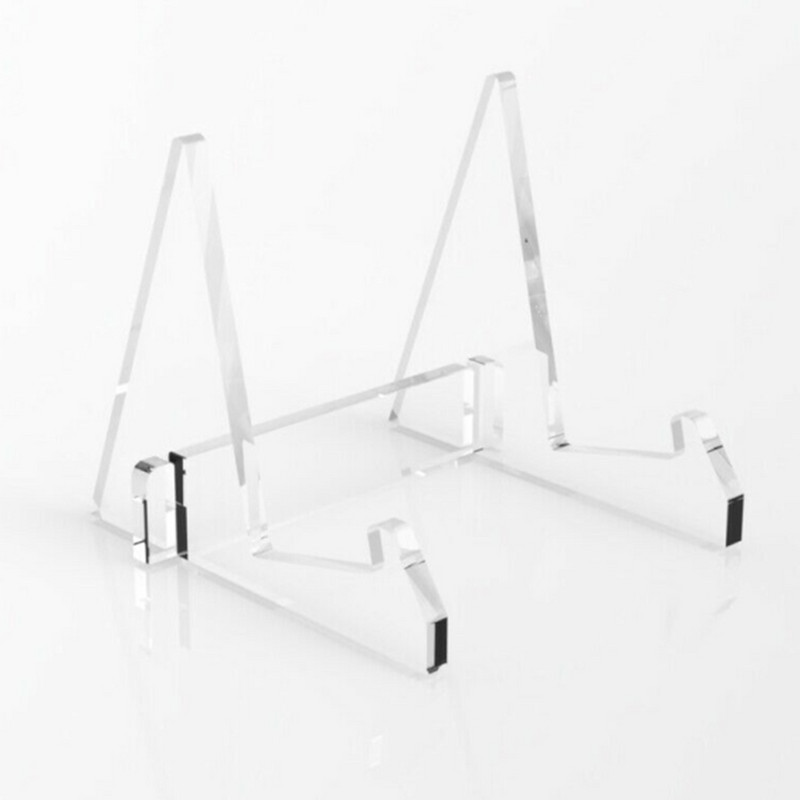 Akrilni stalak za prikaz knjiga Maloprodajni držač knjiga Kuharica Rock za ured Držite do 35 mm Think Books