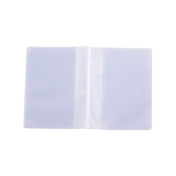 Θήκη καρτών PVC 1 τεμ. Διαφανής τσάντα προβολής καρτών διπλωμένη μεμβράνη φωτογραφιών Πιστωτικές κάρτες Τσέπες Σταθερή θήκη κορεατικών καρτών