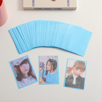Ins Hot 20 buc/pachet Glitter Candy Color Kpop Toploader Card Photocard Geanta de depozitare Idol Photo Cards Husa protectoare Papetarie