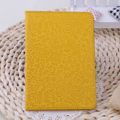 Ženska slatka kožna navlaka za putovnicu boje lavande Ženska tanka modna kožna torbica za putovnicu