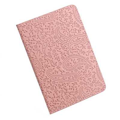 Ženska slatka kožna navlaka za putovnicu boje lavande Ženska tanka modna kožna torbica za putovnicu