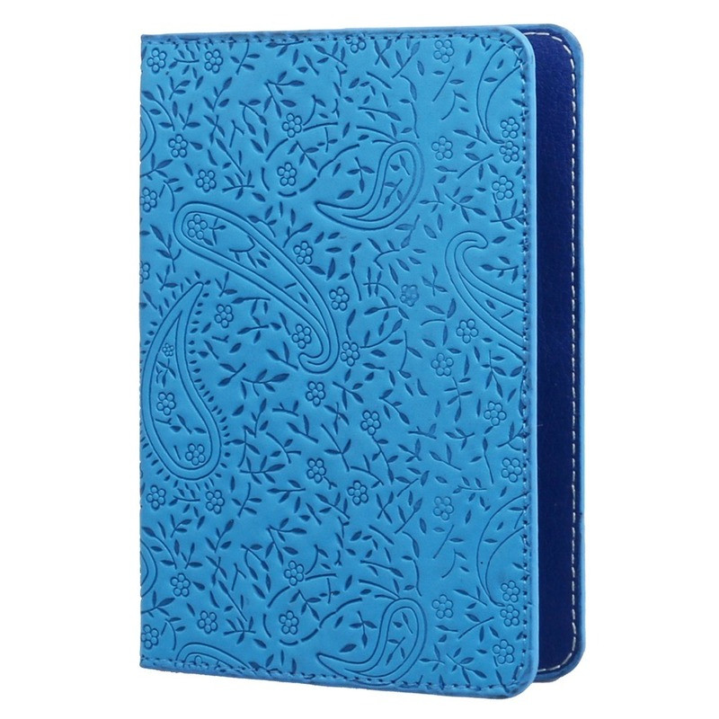 Ženska slatka kožna navlaka za putovnicu boje lavande Ženska tanka modna kožna torbica za putovnicu