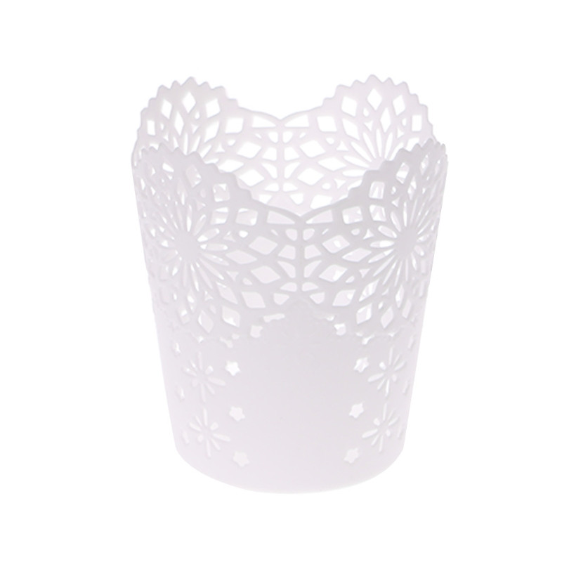 Novi šuplji uzorak prikladan je za male darove Plastični mali držač za olovke u vrtu Pribor za pisaći stolni pribor