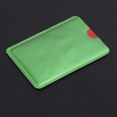 KDD hitelkártya tartó Anti Protect utazási igazolvány kártyatartó férfi női RFID pénztárca fém tok Porte Carte doboz