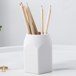 Silikoninis rašiklio laikiklis paprastas vienspalvis pieštukų laikiklis vaikiškas raštinės reikmenų stalinis makiažo šepetėlis laikiklis CL-2560