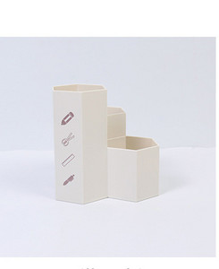 Stolni držač za olovke, 3 utora za stolni uredski organizator, držač kista za šminku