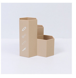 Stolni držač za olovke, 3 utora za stolni uredski organizator, držač kista za šminku