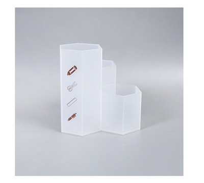 Stolni držač za olovke, 3 utora za stolni uredski organizator, držač kista za šminku