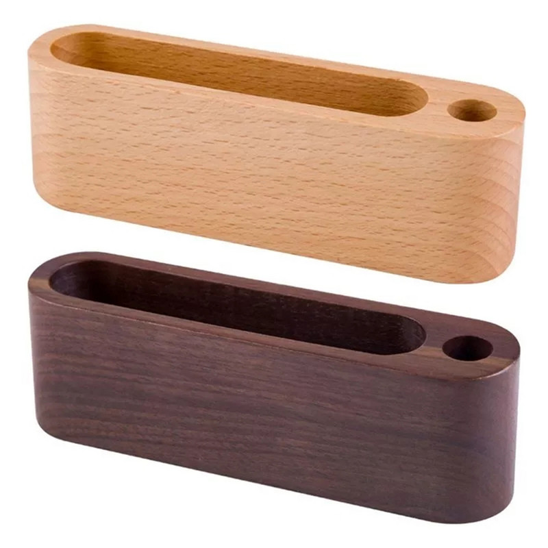 1kom Drveni držači za olovke Uredski pribor Stolni pribor Stalak za kartice s imenima Držač posjetnica Držač za olovke Kutija za pohranu Organizator