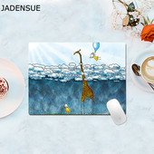 Gumena podloga za miša 210x260x3mm Kvadratni crtani uzorci životinja Protuklizni Laptop PC Miševi Podloga za stolni stol Podloga za igre Podloga za miša Podloga za stol