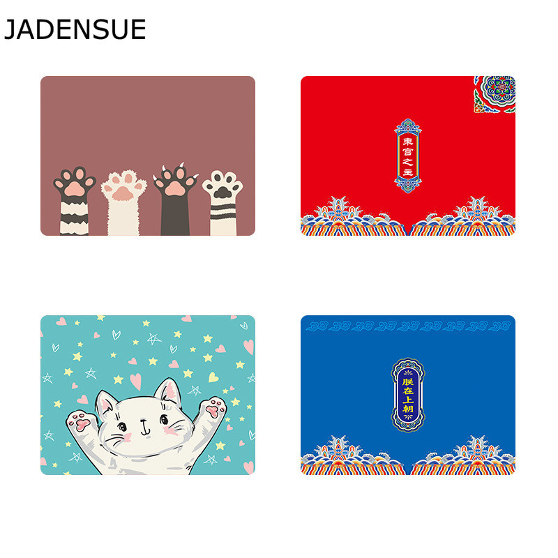 Gumena podloga za miša 210x260x3mm Kvadratni crtani uzorci životinja Protuklizni Laptop PC Miševi Podloga za stolni stol Podloga za igre Podloga za miša Podloga za stol