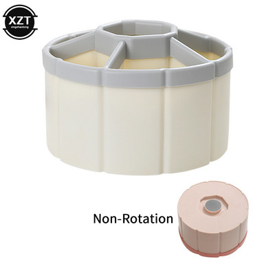 360° rotējošs pildspalvu turētājs lielas ietilpības jauks zīmuļu uzglabāšanas kastīte Galddatora organizators Skolas biroja kancelejas preces