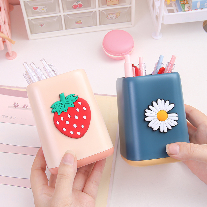Nova kutija za držač olovke za životinje Spremnik za pohranu papira Kozmetika Radna površina Slatka kutija za organizatore Školski pribor Spremnik za olovke