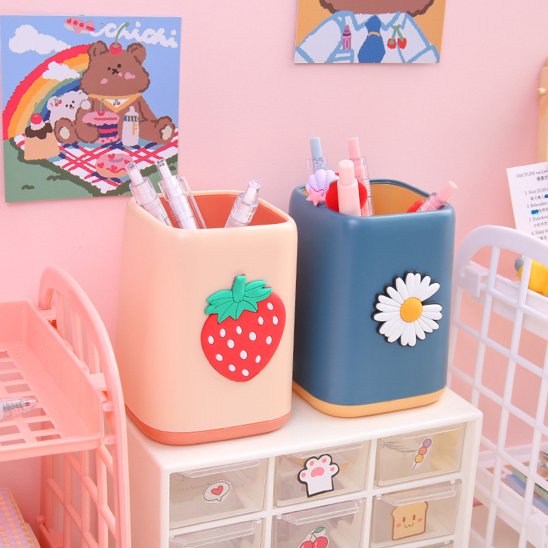 Nova kutija za držač olovke za životinje Spremnik za pohranu papira Kozmetika Radna površina Slatka kutija za organizatore Školski pribor Spremnik za olovke