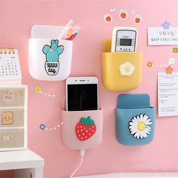 Cute Storage Rack Kawaii Pen Washi Tape Holder Punch Organizer για επιτοίχιο γραφείο Τηλεχειριστήριο πόρτας τηλεόρασης Θήκη κινητού τηλεφώνου