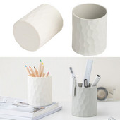 Nordic Style silikoninio pieštuko konteinerio rašiklio laikiklis Daugiafunkcis makiažo šepetėlio laikiklis darbalaukio laikiklis namų mokyklai