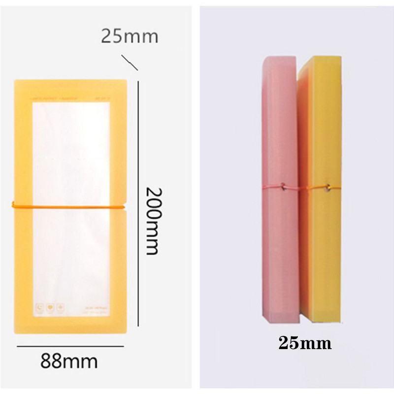 Autocolante Volume de depozitare Produse de arhivare Inserare autocolante Folder Broșura în spirală Cartela de idoli Autocolante decorative Carte de depozitare