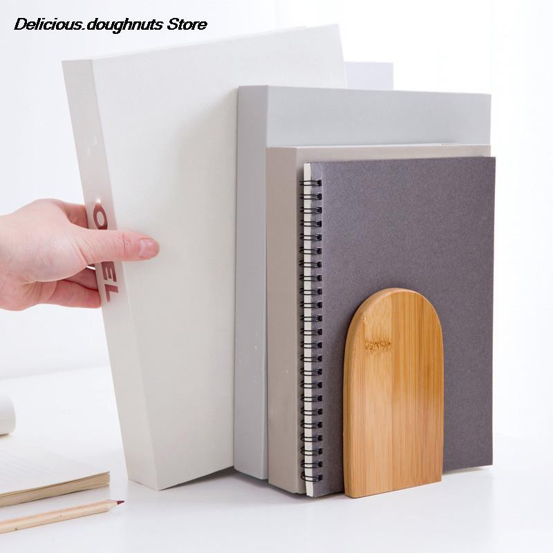 SL Nature Bamboo Desktop Organizator Držač za knjige Završeci za knjige Stalak Polica Uredski dodaci