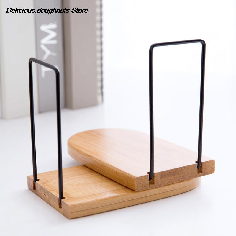 SL Nature Bamboo Desktop Organizator Držač za knjige Završeci za knjige Stalak Polica Uredski dodaci