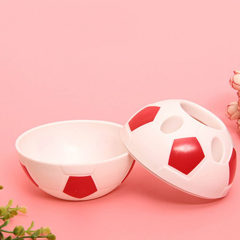 Suport creativ pentru pix de fotbal Cutie de depozitare din plastic pentru birou Organizator multifuncțional pentru creion Papetărie Kawaii Rechizite de birou