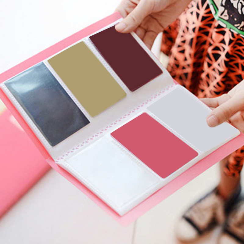 Foto album 120 džepova velikog kapaciteta Scrapbooking Kartica s imenom fotografije Fotokartica Album ID ID držač fotokartice Držač fotokartice kpop