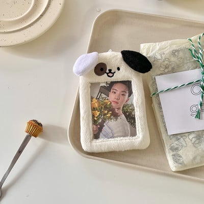 Kawaii Cartoon Bear Plišani držači kartica za fotografije ID kreditne kartice Bankovne kartice Privjesci za ključeve Torbice za tranzitne kartice Torbice za fotografije Pribor