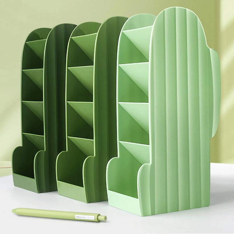 Prijenosni držač za olovke Kućne potrepštine velikog kapaciteta Novost Olovka za šminkanje Kosi 4 rešetkasti stolni organizator