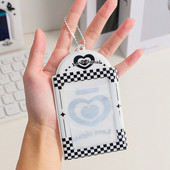 3 inča prozirne fotokartice zaštitnik držač kartice džepni privjesak za fotografije okvir za fotografije idol navlake za fotografije