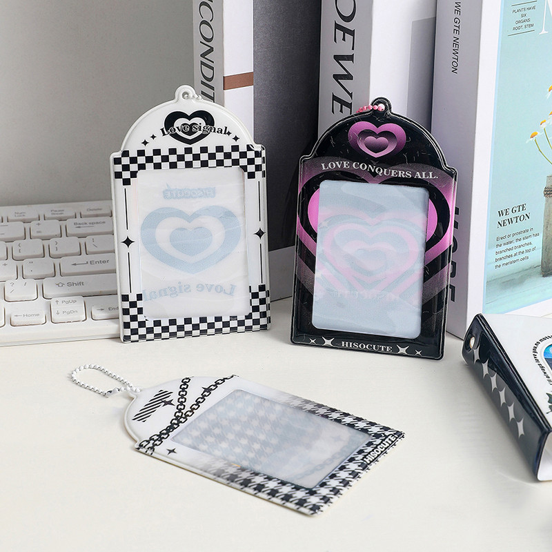 3 inča prozirne fotokartice zaštitnik držač kartice džepni privjesak za fotografije okvir za fotografije idol navlake za fotografije