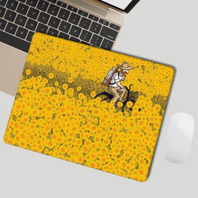 Drăguț Mouse Pad Minunat Kawaii Covorașe de birou Tampoane Van Gogh Impermeabil Birou Decorat Home Cupă Covoraș Antiderapant Fete Băieți Camera