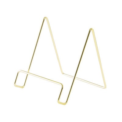 Kreativni geometrijski stalak za pohranu Jednostavan organizator od kovanog željeza Stalak za knjige Višenamjenski prijenosni držač za čitanje dokumenata i knjiga