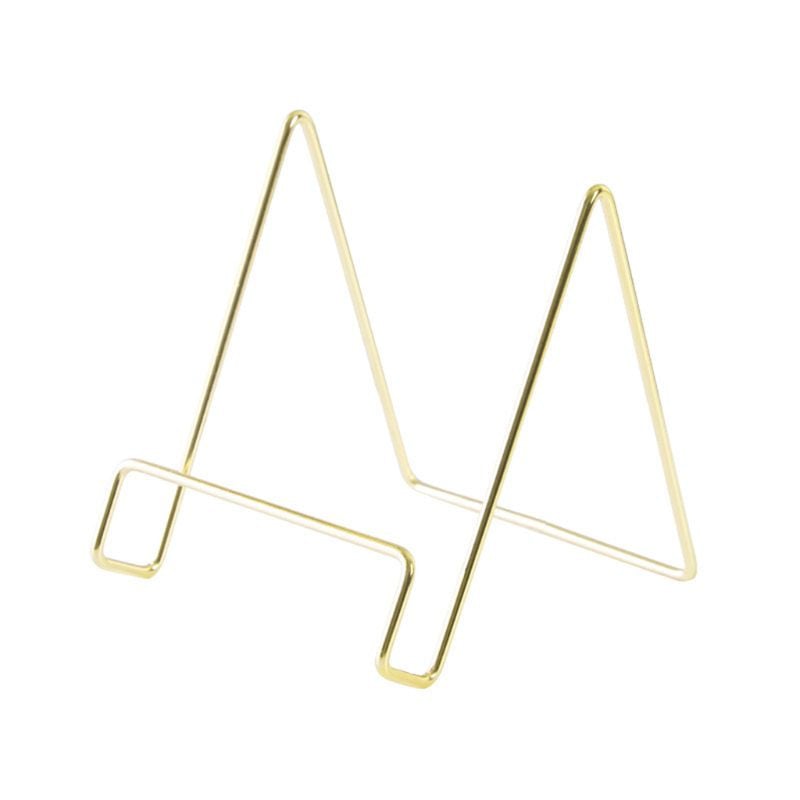 Kreativni geometrijski stalak za pohranu Jednostavan organizator od kovanog željeza Stalak za knjige Višenamjenski prijenosni držač za čitanje dokumenata i knjiga