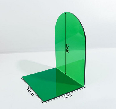 Sharkbang prozirni akrilni stalak za knjige L Jednostavan INS postolje za ploču s porukama Držač za stol Samostalni organizator za knjige