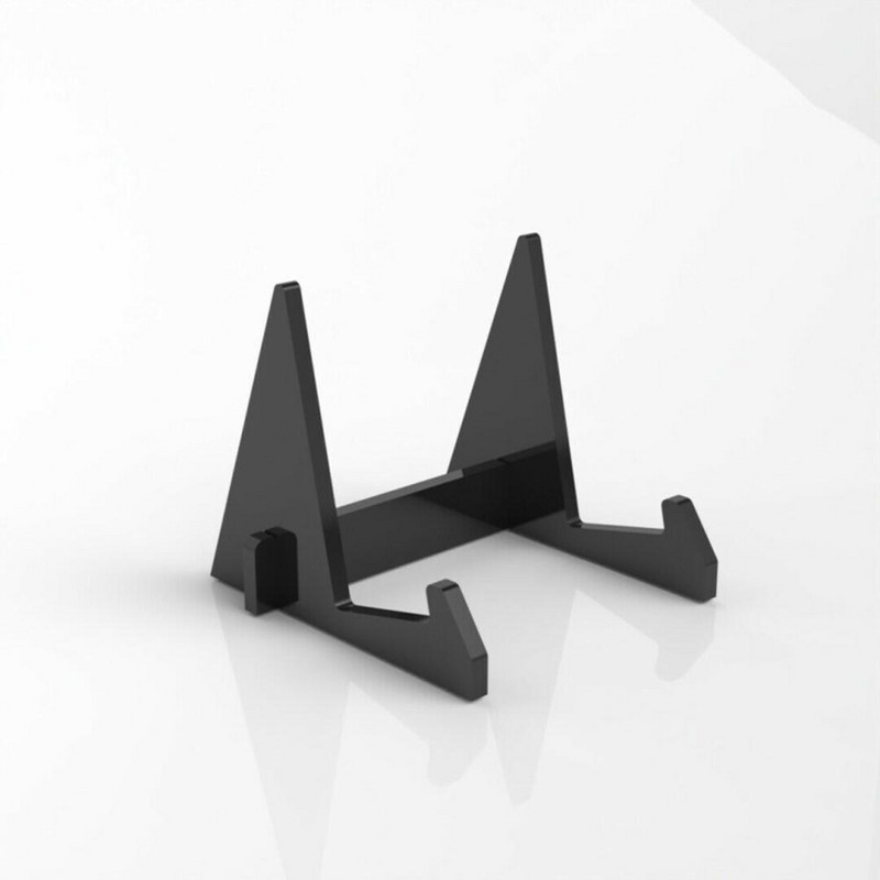 1PC Stalak za knjige Akrilni štafelaj Stalak Polica Okvir za fotografije Organizator Stalak za suđe Nosač Postolje Držač Dekoracija stola Rukotvorine