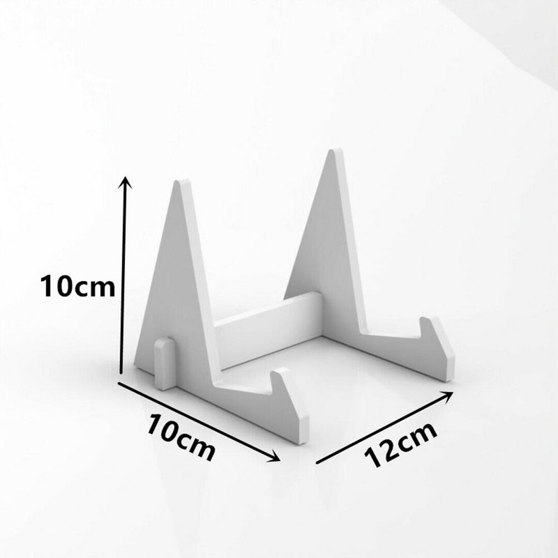 1PC Stalak za knjige Akrilni štafelaj Stalak Polica Okvir za fotografije Organizator Stalak za suđe Nosač Postolje Držač Dekoracija stola Rukotvorine