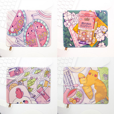 Kawaii Desk Pad Deskpad Laptop Mouse Mat for Office Πληκτρολόγιο υπολογιστή οικιακού υπολογιστή Cute Mouse Pad Gaming Desk Mats Gamer 22x18cm