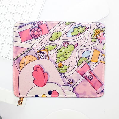 Kawaii Desk Pad Deskpad Laptop Mouse Mats for Office Home PC Computer Keyboard Slatki Mouse Pad Gaming Desk Mats Gamer 22x18cm